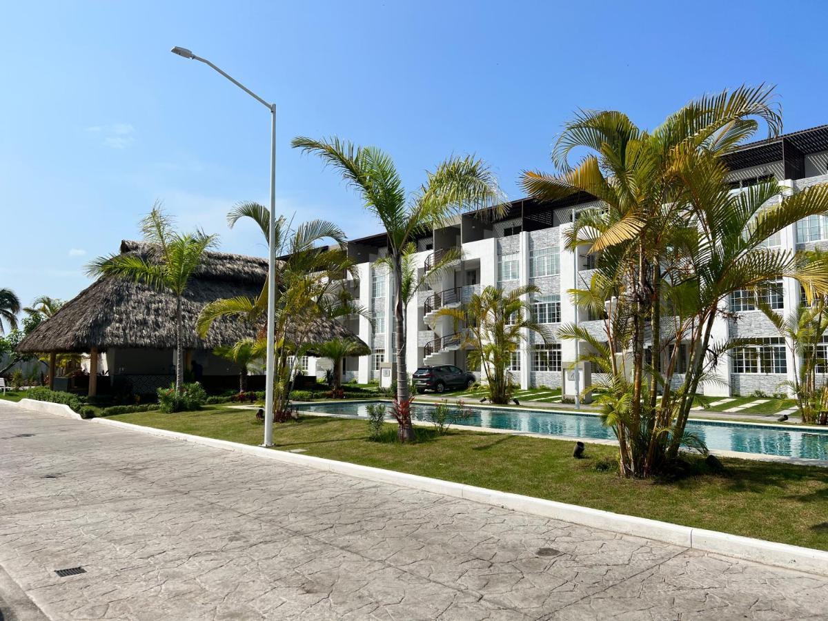 شقة Penthouse Manzanillo Exclusivo Con Alberca المظهر الخارجي الصورة
