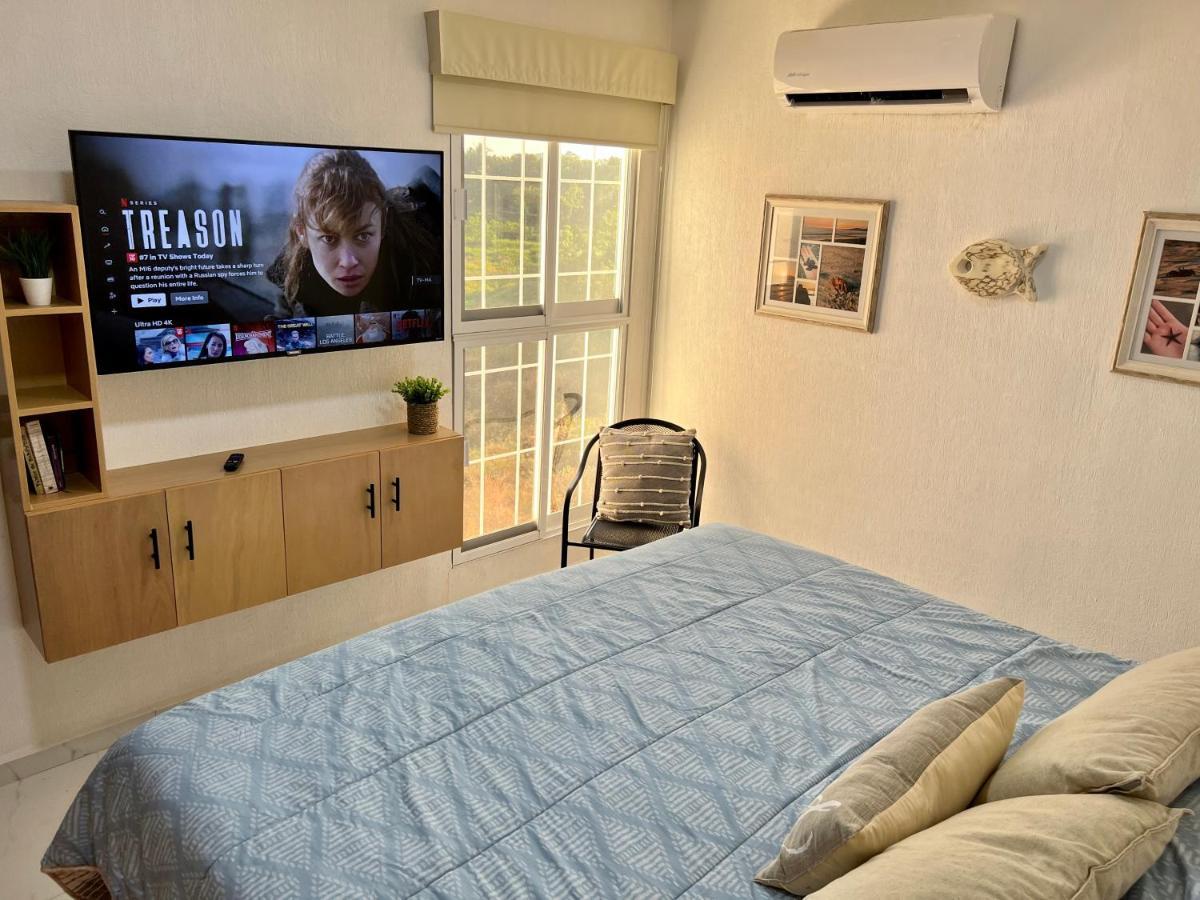شقة Penthouse Manzanillo Exclusivo Con Alberca المظهر الخارجي الصورة