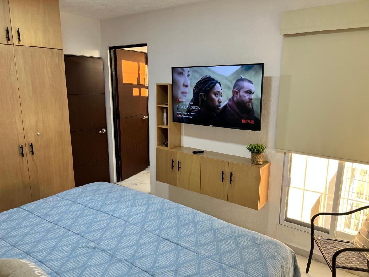 شقة Penthouse Manzanillo Exclusivo Con Alberca المظهر الخارجي الصورة