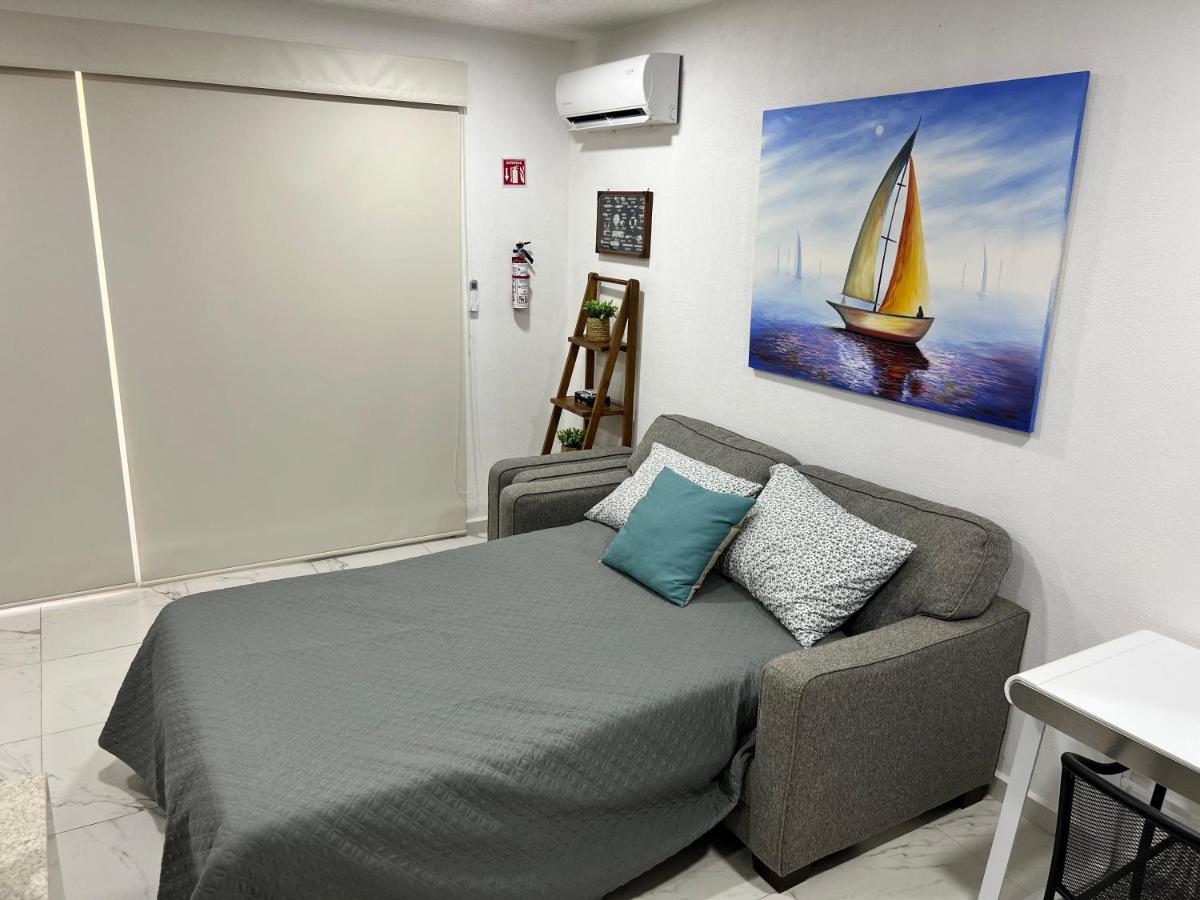 شقة Penthouse Manzanillo Exclusivo Con Alberca المظهر الخارجي الصورة