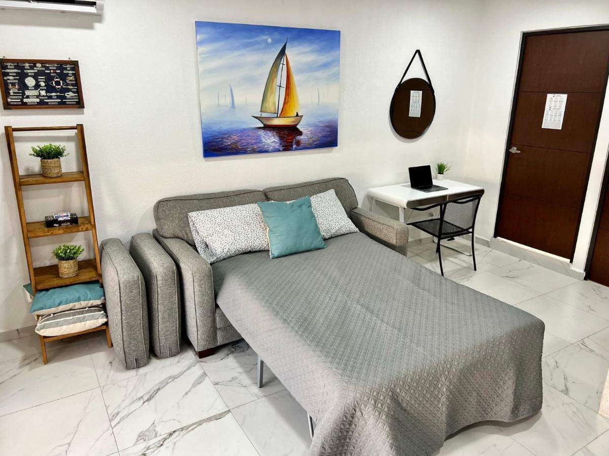 شقة Penthouse Manzanillo Exclusivo Con Alberca المظهر الخارجي الصورة