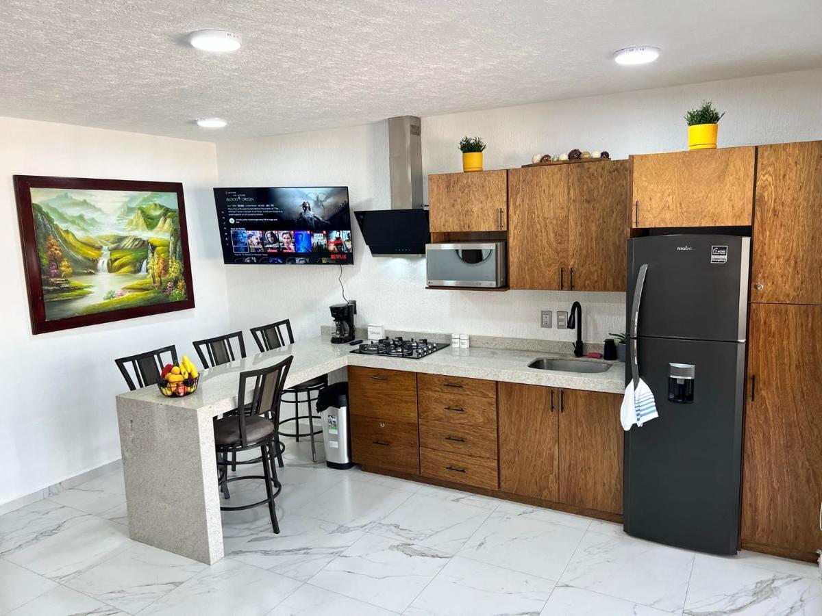 شقة Penthouse Manzanillo Exclusivo Con Alberca المظهر الخارجي الصورة